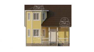 каркасный дом Авантюрин под ключ