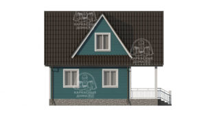 каркасный дом Автомалит под ключ