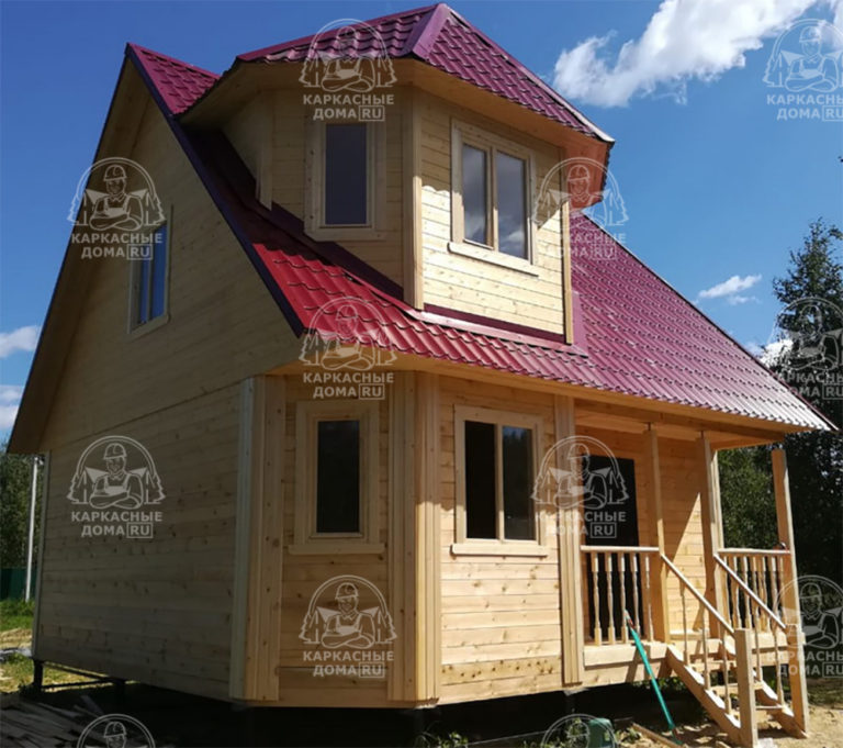 проект каркасного дома Авантюрин Псков