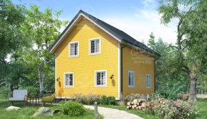 проект каркасного дома Аметист Псков