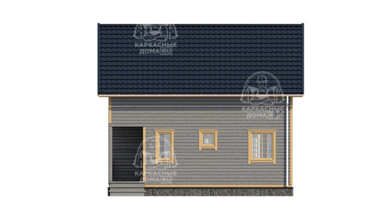 каркасный дом 8x8 Псков