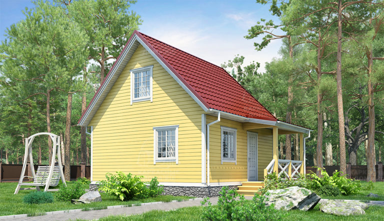 каркасный дом Апатит под ключ