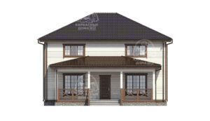 каркасный дом 15,5x11 Псков