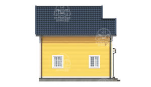 каркасный дом 8,5x8 Псков