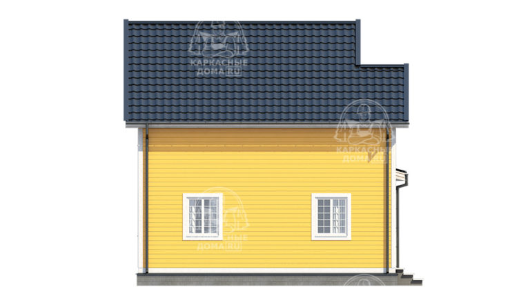 каркасный дом 8,5x8 Псков