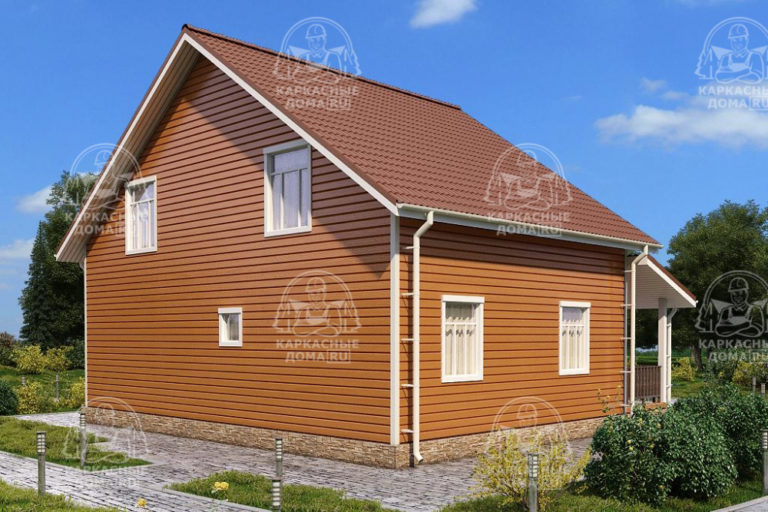 проект каркасного дома Хризоколла Псков