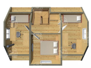 проект каркасного дома Адулярий Псков