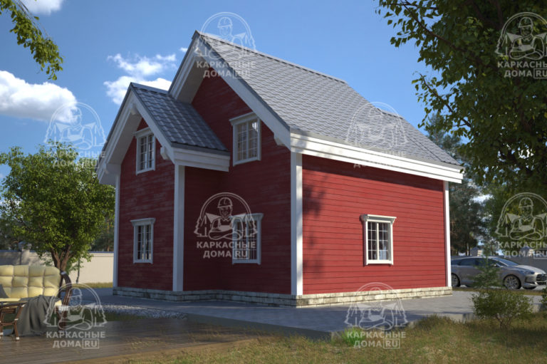 проект каркасного дома Тааффеит Псков