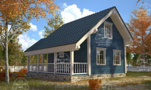 проект каркасного дома Титанит Псков