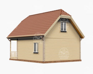 каркасный дом Танзанит под ключ