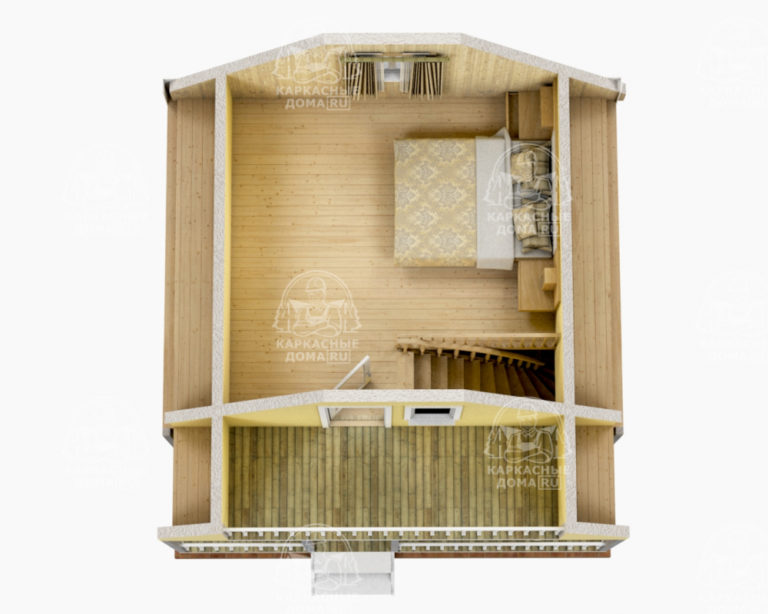 проект каркасного дома Хризоберилл Псков