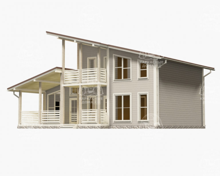 каркасный дом 12x10 Эльбаит Псков
