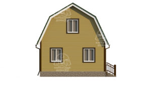 каркасный дом 5x6 Псков