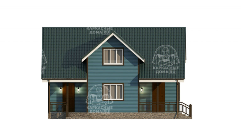 каркасный дом 10,5 на 7,5 Псков