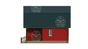 проект каркасного дома Жадеит Псков