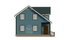 каркасный дом 6x8 Псков