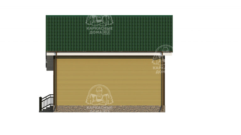 проект каркасного дома Обсидиан Псков