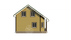 каркасный дом Обсидиан под ключ