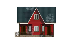 каркасный дом 7x8 Псков