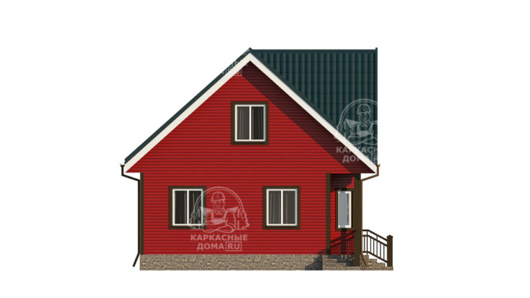 каркасный дом Перламутр под ключ