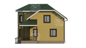 каркасный дом Турмалин 9x8 Псков
