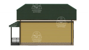 каркасный дом Турмалин под ключ