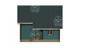 каркасный дом 9,5x8 Псков