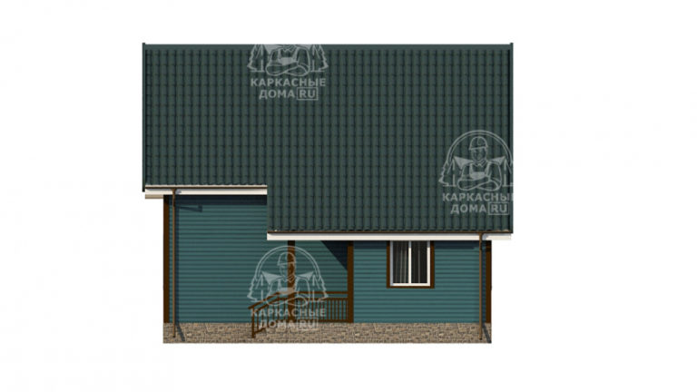 каркасный дом 9,5x8 Псков