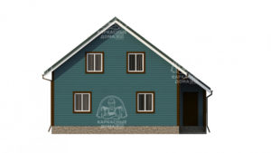 каркасный дом Сердолик под ключ