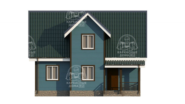 каркасный дом Туркенит 9x7 Псков