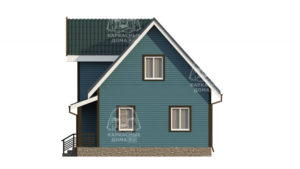 проект каркасного дома Туркенит Псков