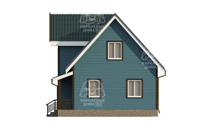 проект каркасного дома Туркенит Псков