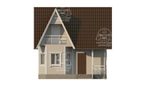 каркасный дом 7x7 Псков