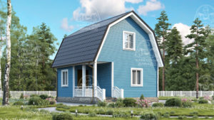 Каркасный дом 6x6 Альмандин