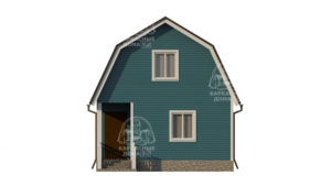 каркасный дом 6x6 Псков