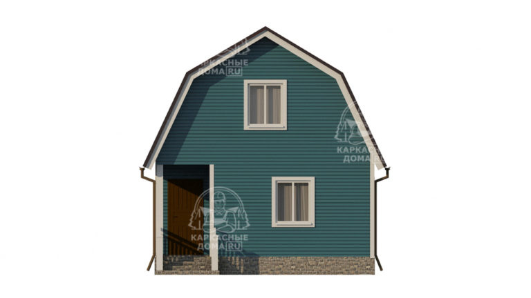 каркасный дом 6x6 Псков