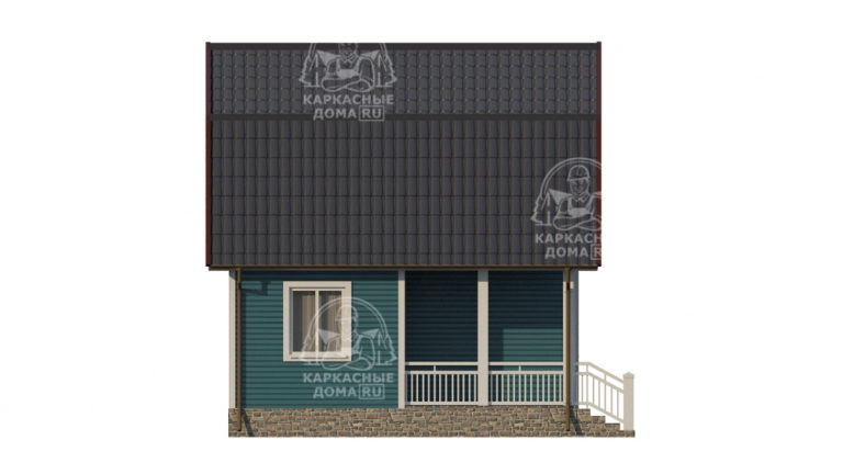 каркасный дом Альмадин под ключ