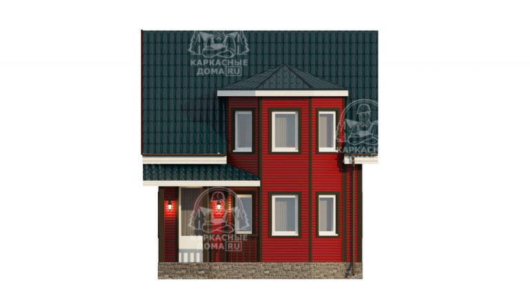 каркасный дом Пироп 6x7 Псков