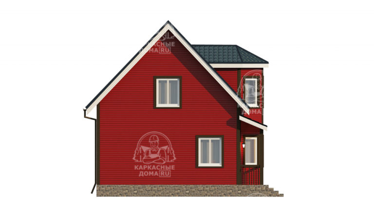 проект каркасного дома Пироп Псков