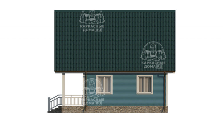 проект каркасного дома Цитрин Псков