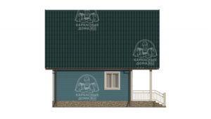 каркасный дом Цитрин под ключ