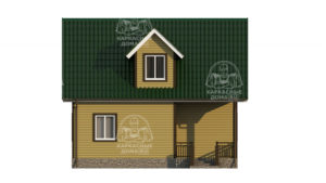 каркасный дом Чароит под ключ