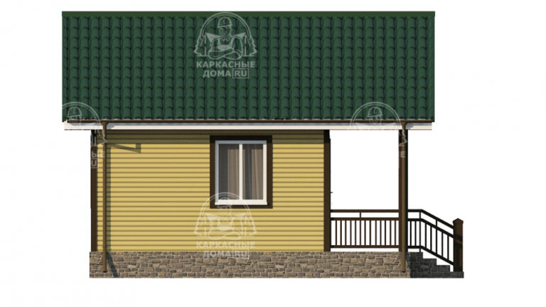 каркасный дом Гроссуляр под ключ