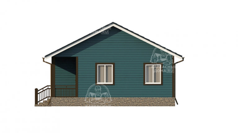 каркасный дом 7,5 на 9 Псков