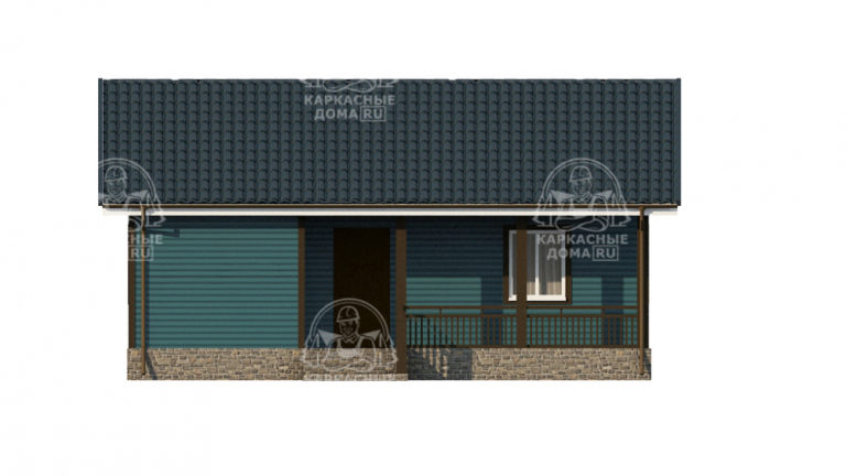 каркасный дом Карнеол под ключ