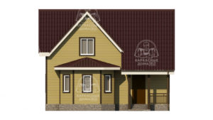 каркасный дом Сардоникс 9x8 Псков