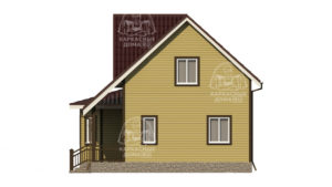 проект каркасного дома Сардоникс Псков