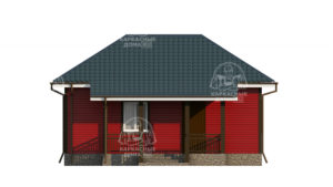 каркасный дом 8x8 Иолит Псков