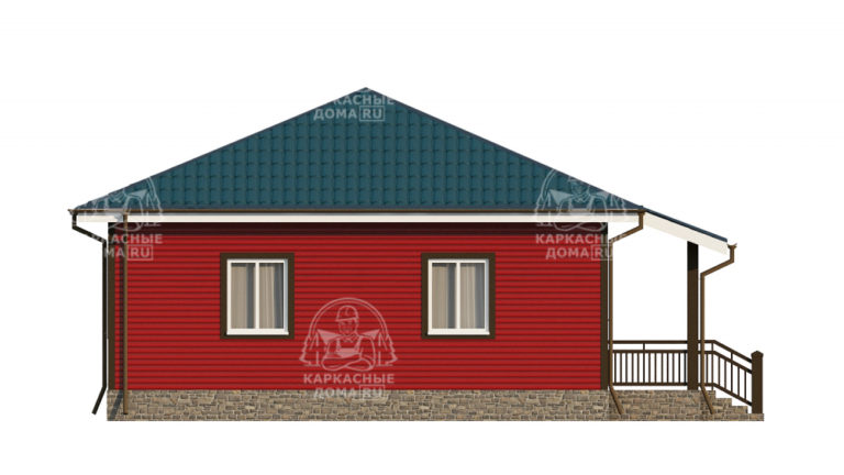 каркасный дом Иолит под ключ