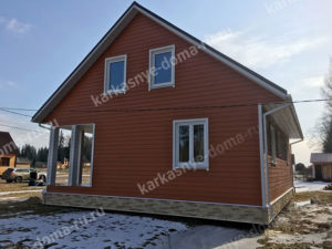 проект каркасного дома Халцедон Псков